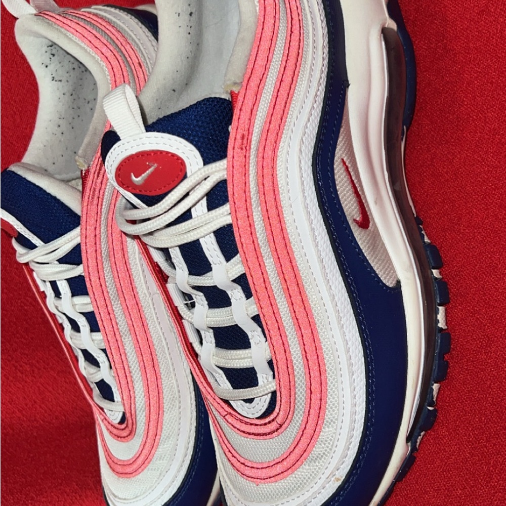 Nike Kids Sneakers - Pink, White, and Blue